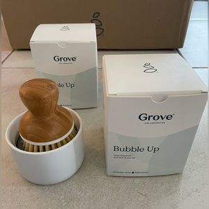 Grove Co. Dish Soap Dispenser and Dish Brush Set